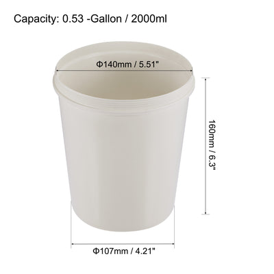 Harfington Plastic Paint Cup Multipurpose Container Organizing Tools