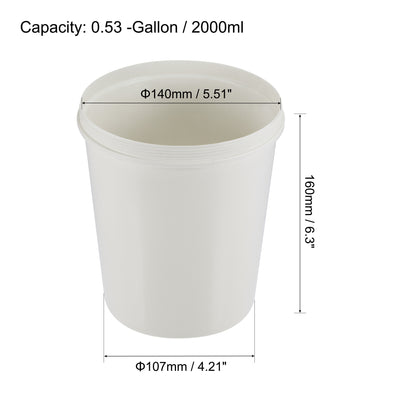 Harfington Plastic Paint Cup Multipurpose Organizing Tools