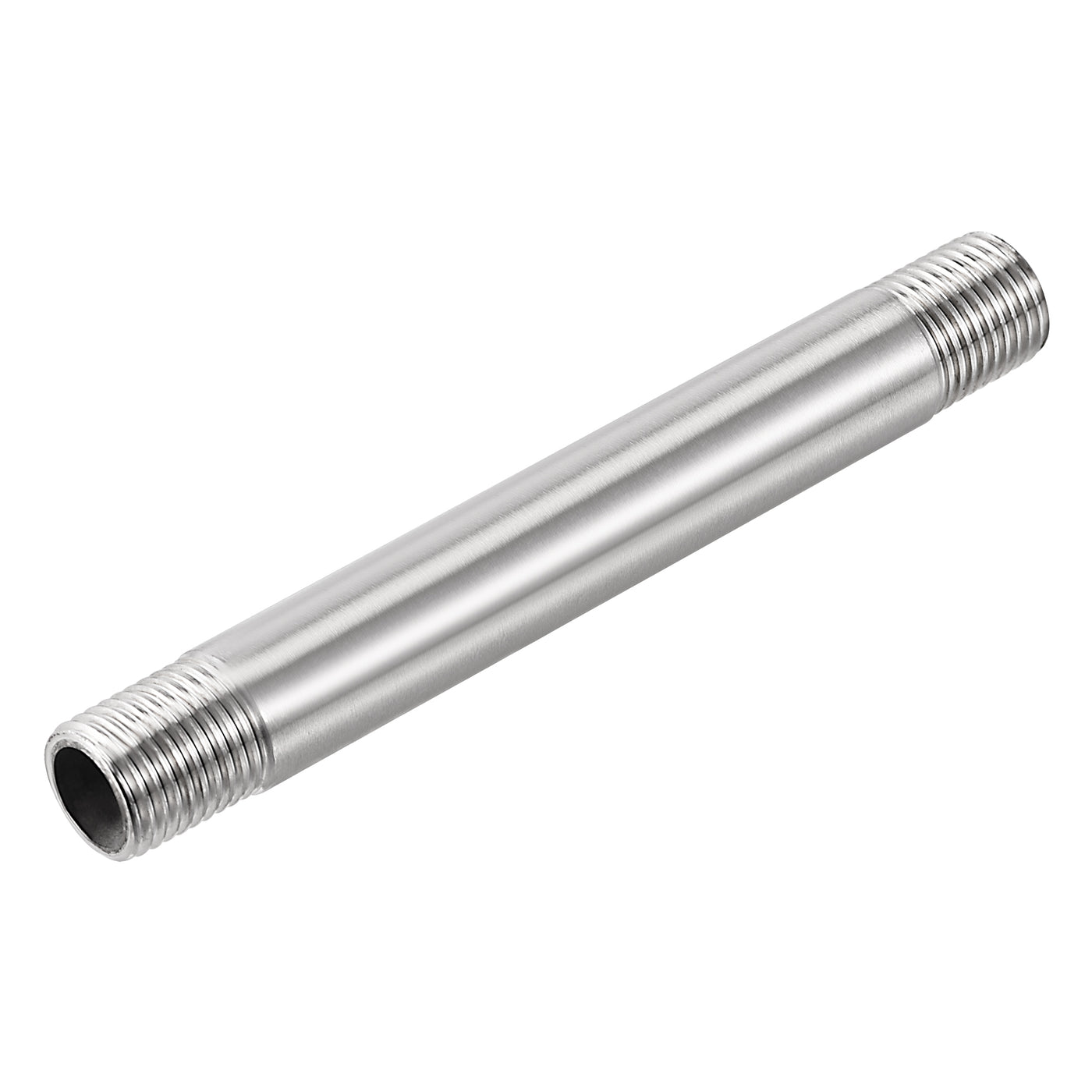 Harfington 304 Stainless Steel Pipe Fitting Male Thread Length Coupler for Extending Pipes