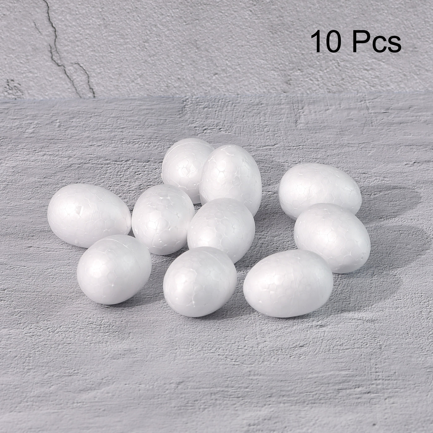 Harfington Egg Foam Ball Polystyrene Solid Ball for Eggs Decoration, Crafts and Handmade
