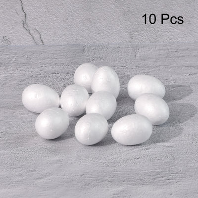 Harfington Egg Foam Ball Polystyrene Solid Ball for Eggs Decoration, Crafts and Handmade