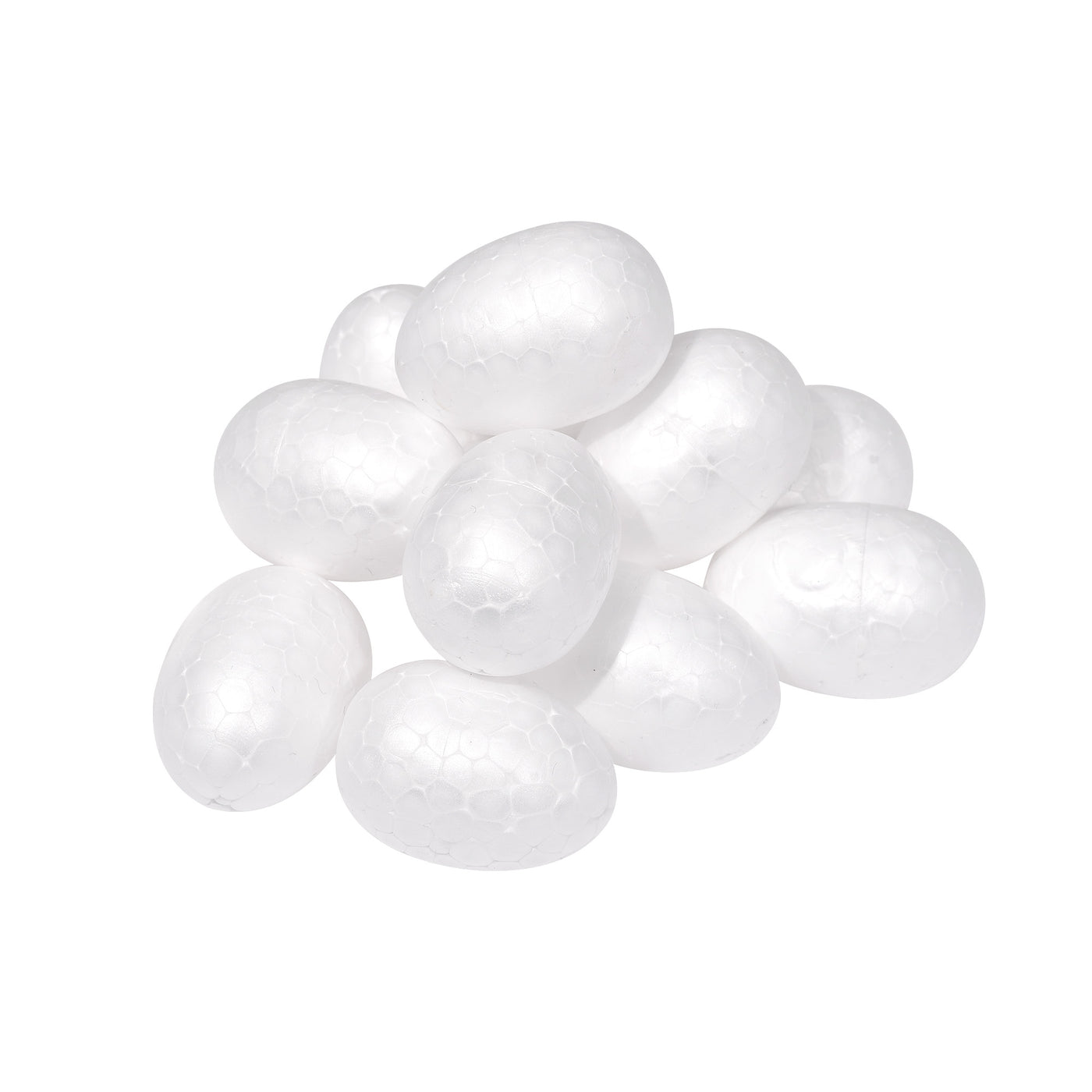 Harfington Egg Foam Ball Polystyrene Solid Ball for Eggs Decoration, Crafts and Handmade