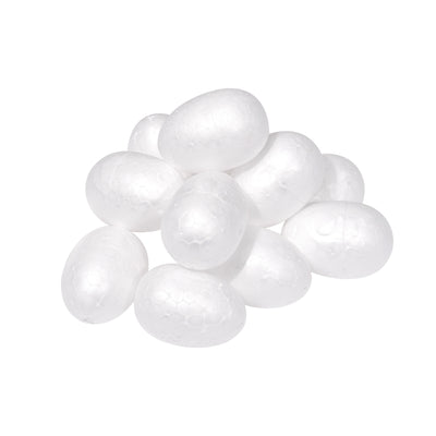 Harfington Egg Foam Ball Polystyrene Solid Ball for Eggs Decoration, Crafts and Handmade