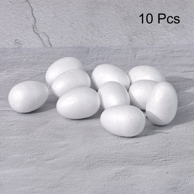 Harfington Egg Foam Ball Polystyrene Solid Ball for Eggs Decoration, Crafts and Handmade