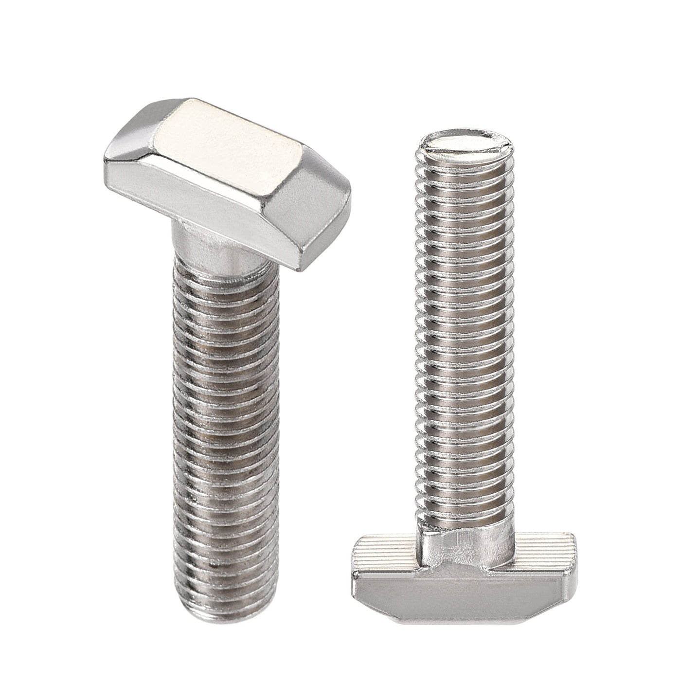 Harfington M8x35mm T-Slot Drop-in Stud Sliding Bolt Screw Carbon Steel for 40 Series Aluminum Profile 20pcs