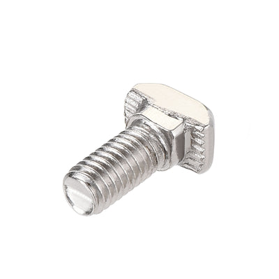 Harfington M5x12mm T-Slot Drop-in Stud Sliding Bolt Screw Carbon Steel for 20 Series Aluminum Profile 8pcs