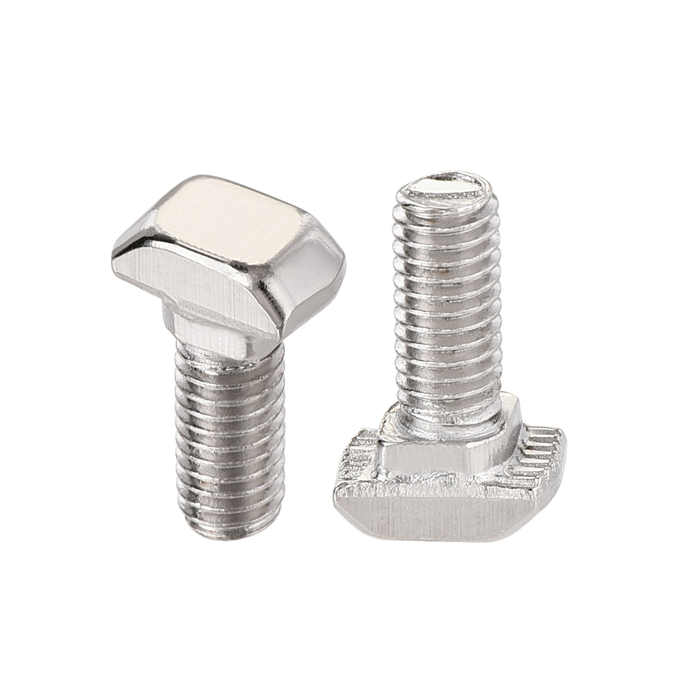 Harfington M5x12mm T-Slot Drop-in Stud Sliding Bolt Screw Carbon Steel for 20 Series Aluminum Profile 10pcs