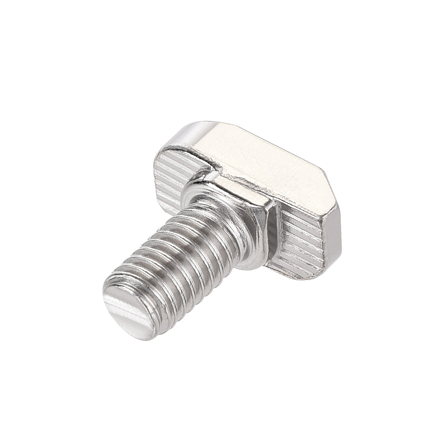 Harfington M6x12mm T-Slot Drop-in Stud Sliding Bolt Screw Carbon Steel for 30 Series Aluminum Profile 8pcs