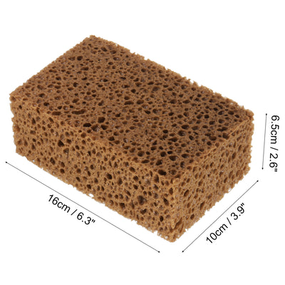 Harfington Knockdown Texture Sponge 6.3"x3.9" Faux Sponge Painting Supplies Drywall Patch Wall Ceiling Texturing