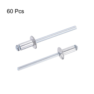 Harfington Blind Rivets, Aluminum Pull Rivets Core Decoration Rivets for Indoor and Outdoor