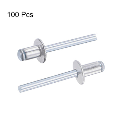Harfington Blind Rivets, Aluminum Pull Rivets Core Decoration Rivets for Machines