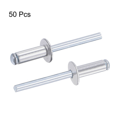 Harfington Blind Rivets, Aluminum Pull Rivets Core Decoration Rivets for Aircraft
