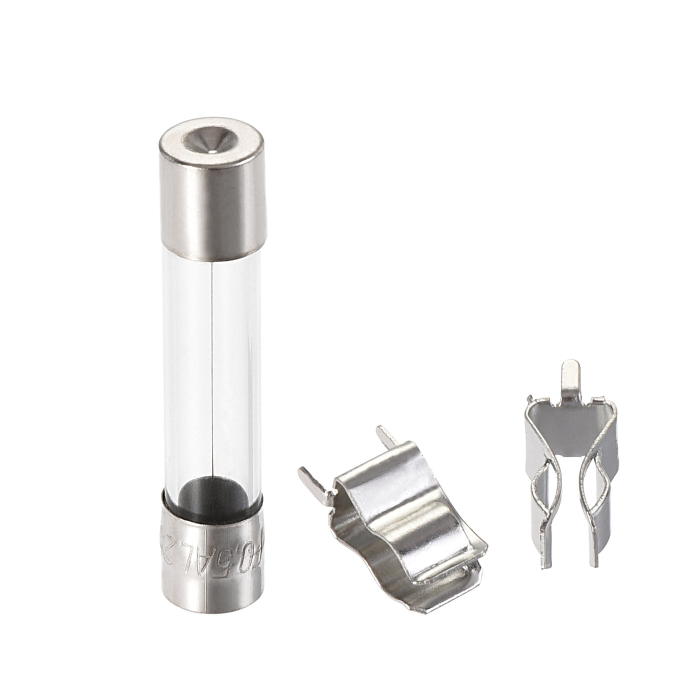 Harfington 0.5A - 30A 250V 6x30mm Fast Blow 9 Value 72pcs Glass Fuses Kit with Fuse Seat