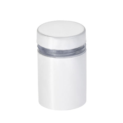 Harfington 5/8" Dia. x 1-1/16"(16x27mm) Standoff Screws Wall Mount Sign Holders Acrylic Glass Nails White 12pcs