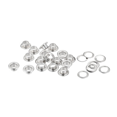 Harfington Eyelets with Washers - Iron Hollow Rivets Grommets Set