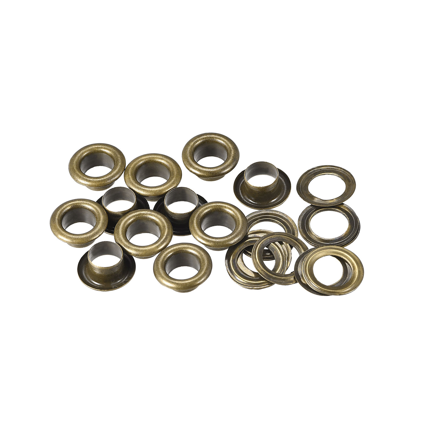 Harfington Eyelets with Washers - Iron Hollow Rivets Grommets Set