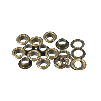 Harfington Eyelets with Washers - Iron Hollow Rivets Grommets Set