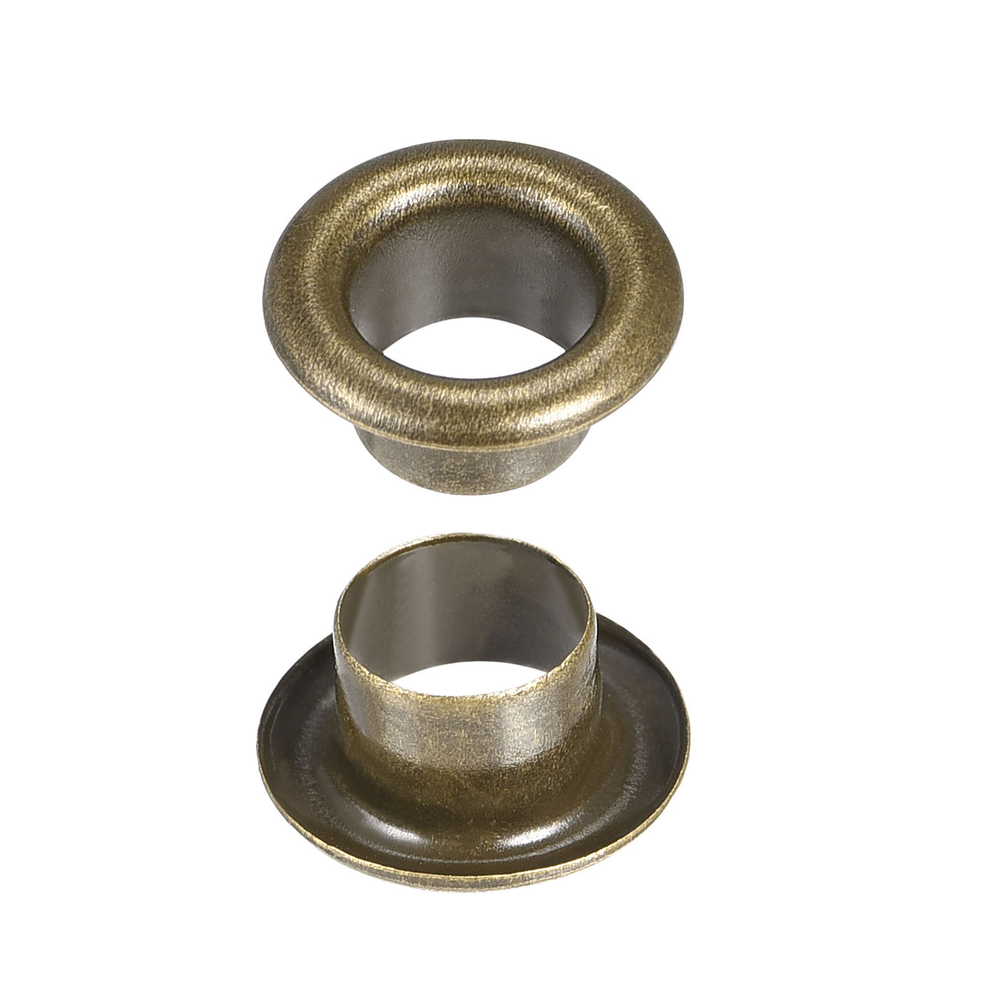 Harfington Eyelets with Washers, Iron Through Hole Hollow Rivets Grommets for Belts