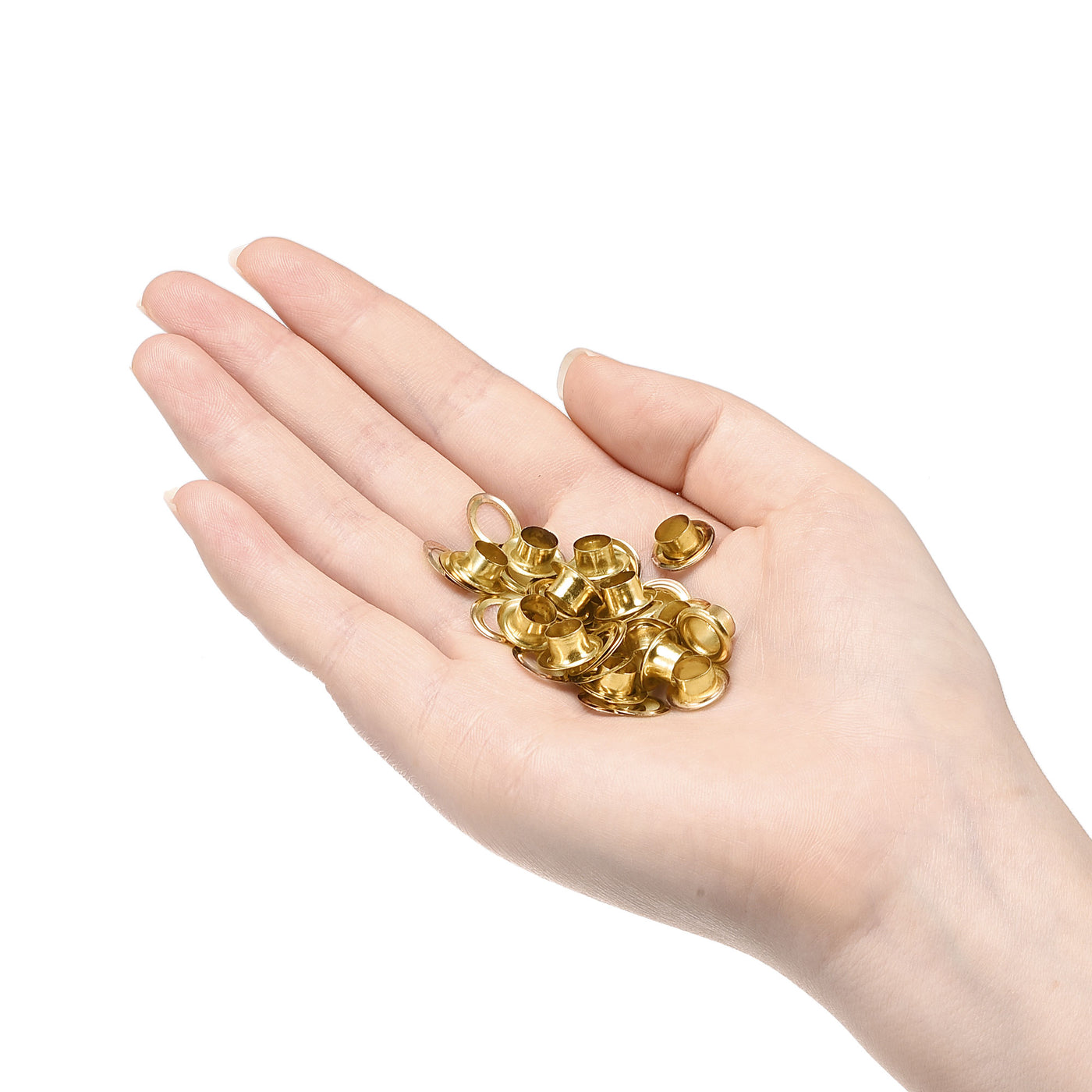 Harfington Eyelets with Washers - Iron Hollow Rivets Grommets Set