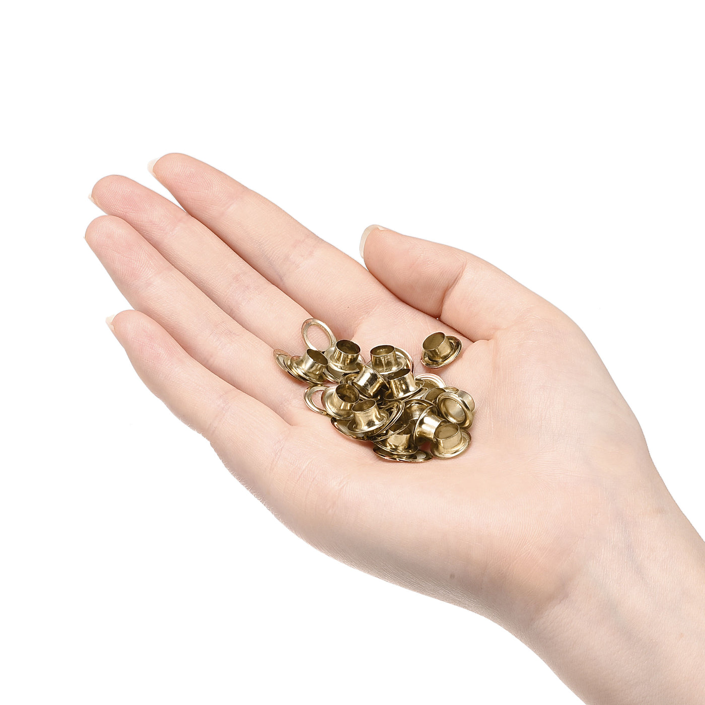 Harfington Eyelets with Washers - Iron Hollow Rivets Grommets Set