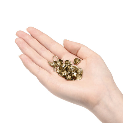 Harfington Eyelets with Washers - Iron Hollow Rivets Grommets Set