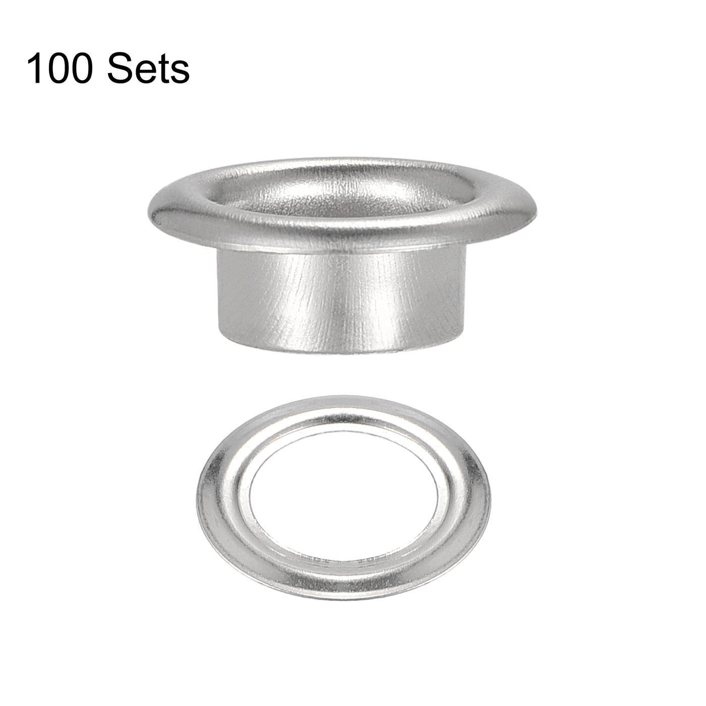 Harfington Eyelets with Washers -  Iron Hollow Rivets Grommets Kit