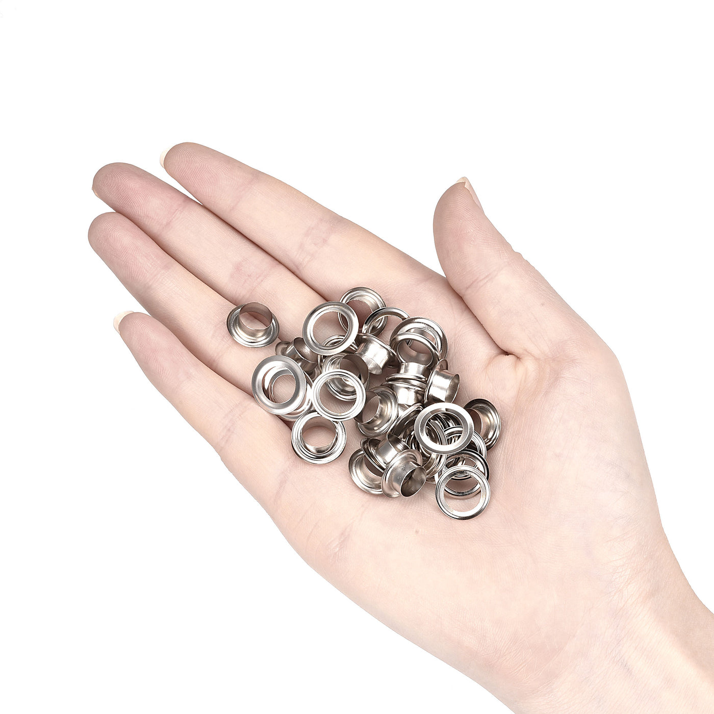 Harfington Eyelets with Washers -  Iron Hollow Rivets Grommets Kit
