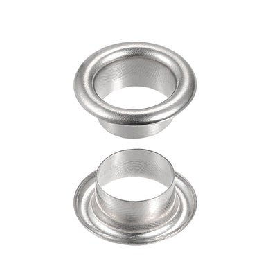 Harfington Eyelets with Washers,  Iron Hollow Rivets Grommets Kit for Leather