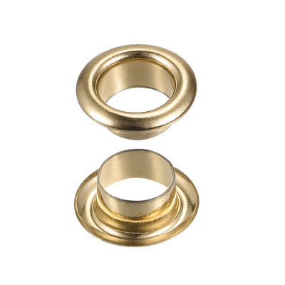 Harfington Eyelets with Washers,  Iron Hollow Rivets Grommets Kit for Leather