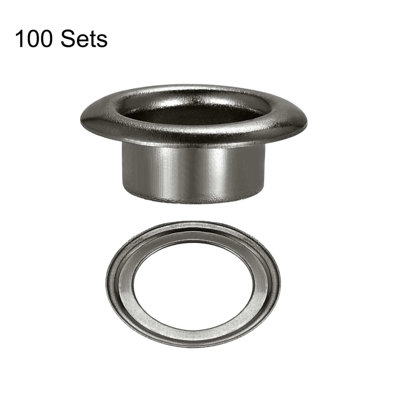 Harfington Eyelets with Washers -  Iron Hollow Rivets Grommets Kit