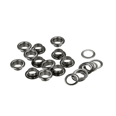 Harfington Eyelets with Washers -  Iron Hollow Rivets Grommets Kit