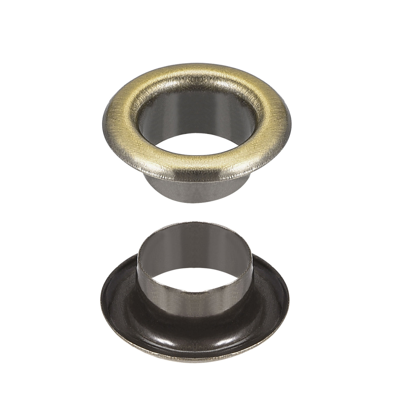 Harfington Eyelets with Washers,  Iron Hollow Rivets Grommets Kit for Leather