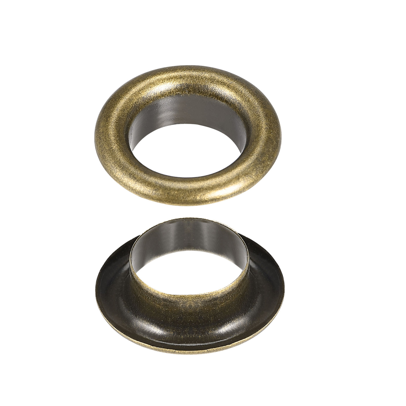 Harfington Eyelets with Washers,  Iron Hollow Rivets Grommets for Leather