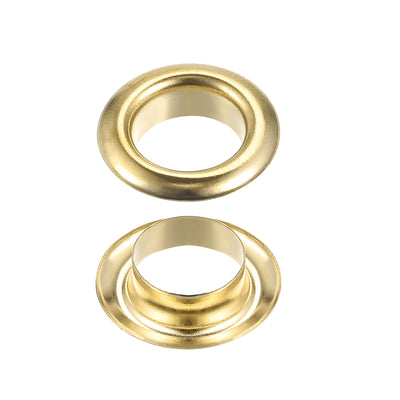 Harfington Eyelets with Washers, Iron Through Hole Hollow Rivets