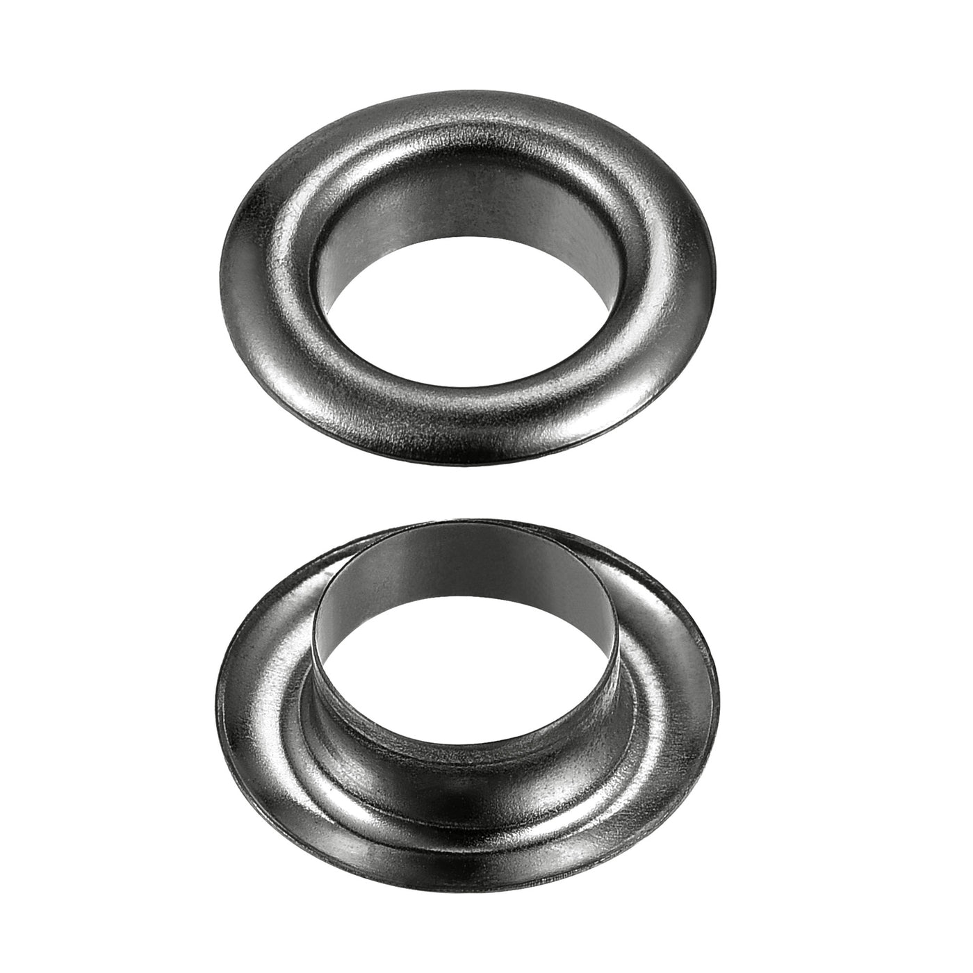 Harfington Eyelets with Washers,  Iron Hollow Rivets for Leather