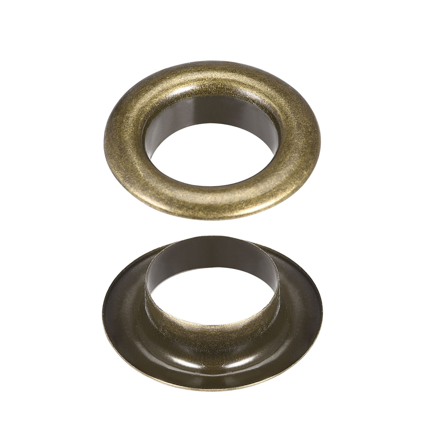Harfington Eyelets with Washers,  Iron Hollow Rivets for Leather