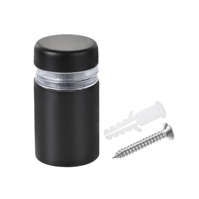 Harfington 1/2" Dia. x 7/8"(12x22mm) Standoff Screws Wall Mount Sign Holders Acrylic Glass Nails with Accessories 12pcs