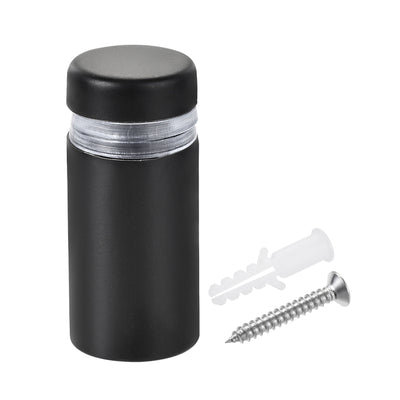 Harfington 1/2" Dia. x 1-1/16"(12x27mm) Standoff Screws Wall Mount Sign Holders Acrylic Glass Nails with Accessories 10pcs