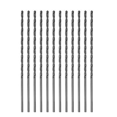 Harfington High Speed Steel Lengthen Straight Shank Twist Drill Bit Fully Ground