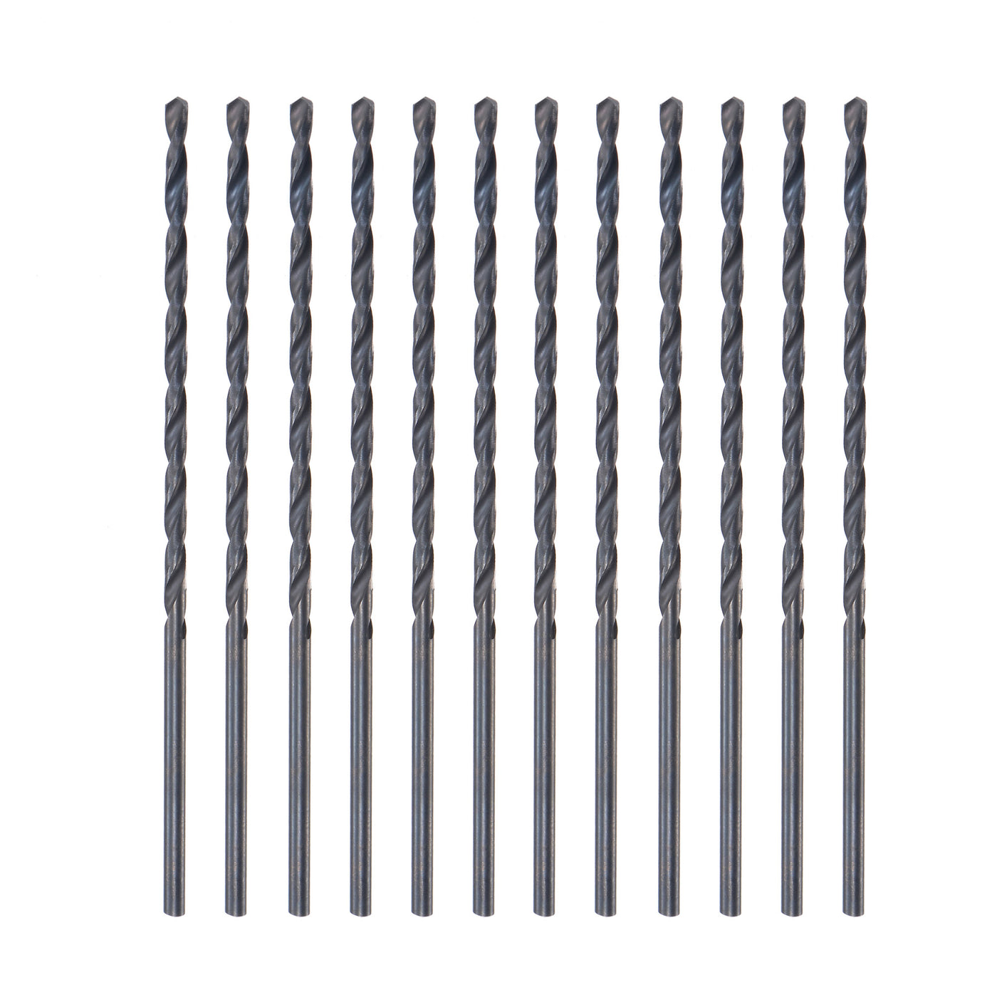 Harfington High Speed Steel Lengthen Straight Shank Twist Drill Bit Fully Ground