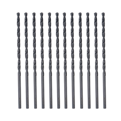 Harfington High Speed Steel Lengthen Straight Shank Twist Drill Bit Fully Ground