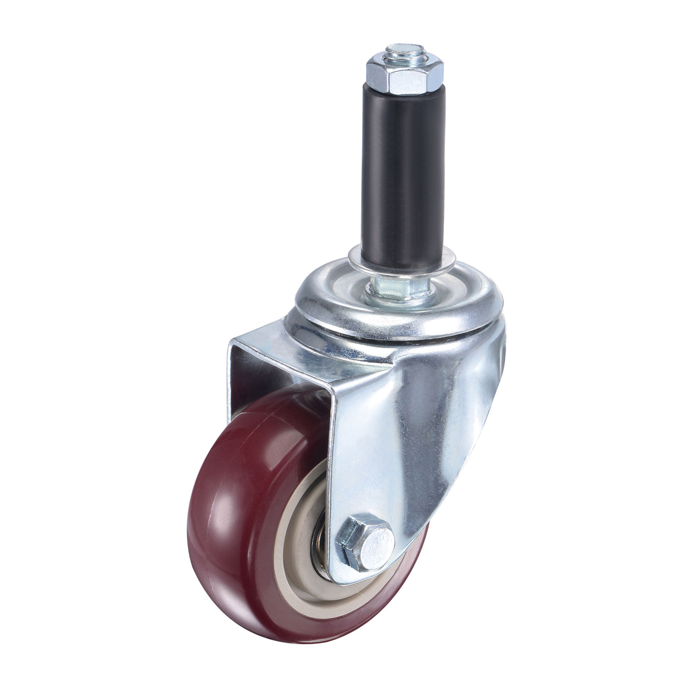 Harfington Swivel Expanding Stem Caster Diameter Capacity, for Kitchen Prep Tables, PVC