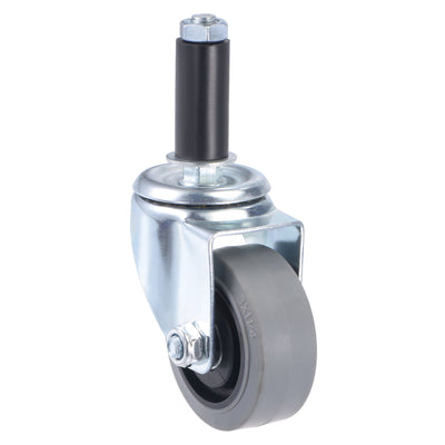 Harfington Swivel Expanding Stem Caster Anti-static for Kitchen Prep Tables, TPR