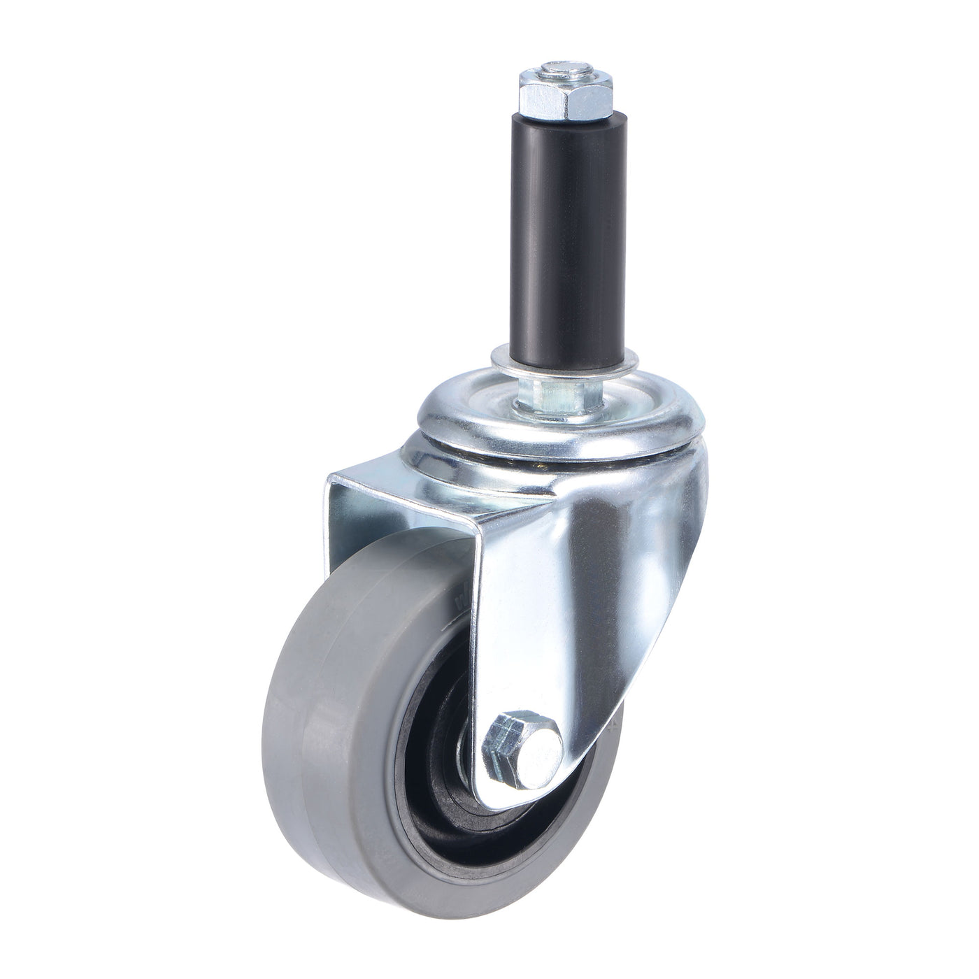 Harfington Swivel Expanding Stem Caster Anti-static for Kitchen Prep Tables, TPR