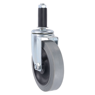 Harfington Swivel Expanding Stem Caster Anti-static for Kitchen Prep Tables, TPR