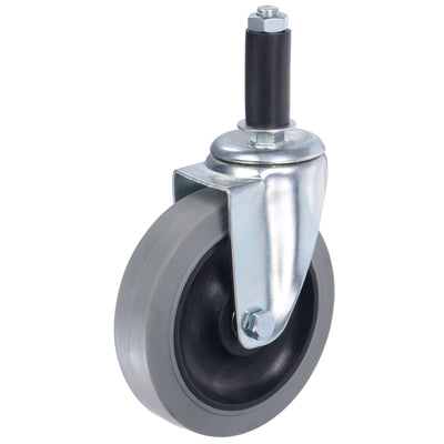 Harfington Swivel Expanding Stem Caster Anti-static for Kitchen Prep Tables, TPR