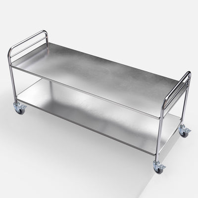 Harfington Swivel Expanding Stem Caster Anti-static with Brake for Kitchen Prep Tables, TPR