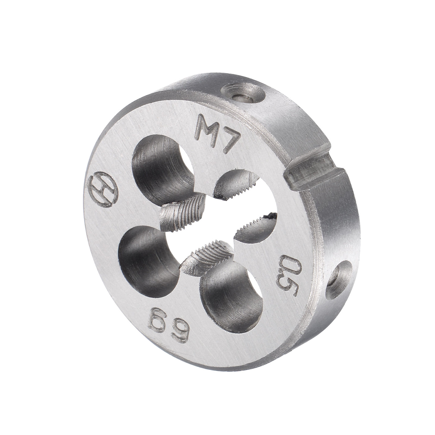 Harfington M7 x 0.5mm Metric Tap and Die Set HSS Machine Thread Tap with Round Die