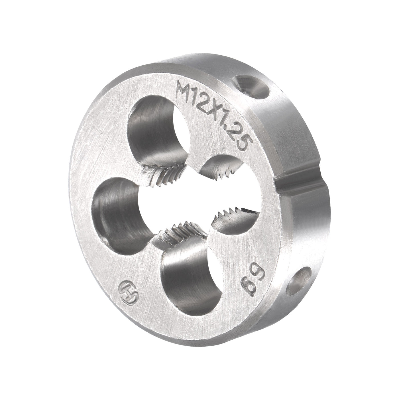 Harfington M12 x 1.25mm Metric Tap and Die Set HSS Machine Thread Tap with Round Die