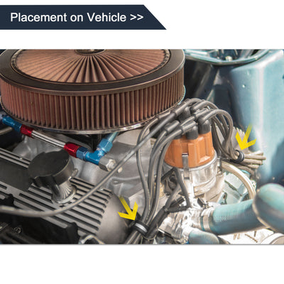 Harfington 10pcs R Shape Automotive 304 Stainless Steel Cable Clamp Rubber Cushioned Metal Clamp Fastener for Tube Pipe Wire Installation